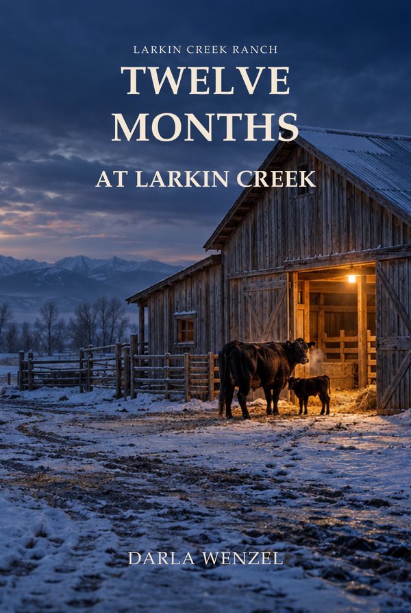 Cover of Twelve Months at Larkin Creek